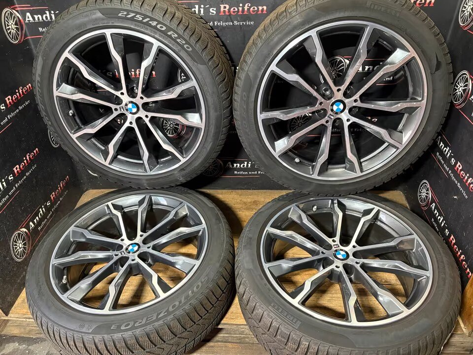 Original Alufelgen BMW X3-X4 245/45 R20 & 275/40 R20